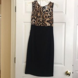Leopard caché dress